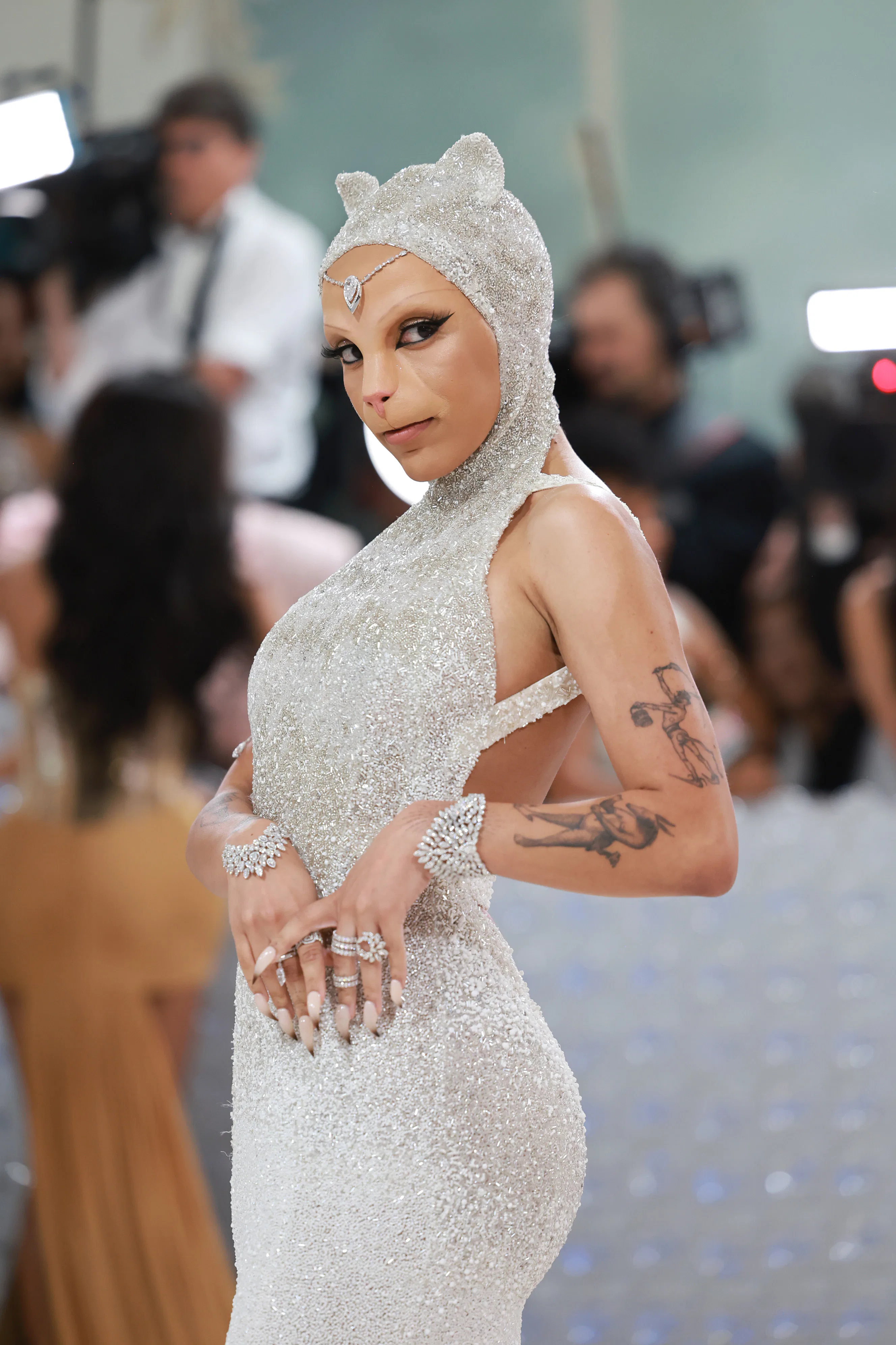 Doja Cat Channels Choupette At The 2023 Met Gala
