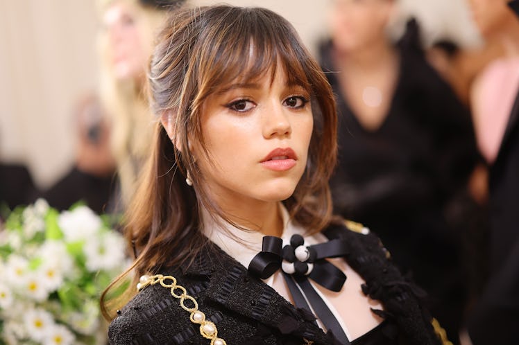 Jenna Ortega attends The 2023 Met Gala Celebrating "Karl Lagerfeld: A Line Of Beauty" 