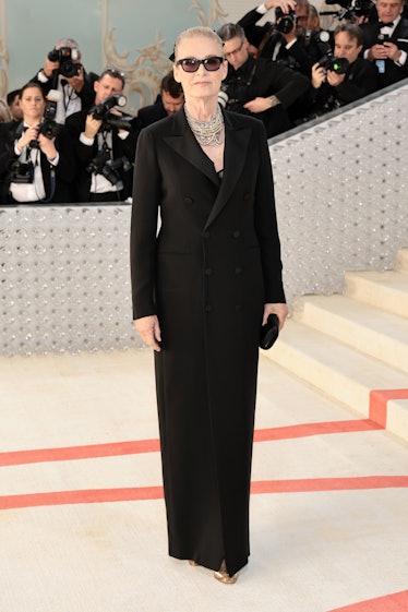 Lisa Love attends The 2023 Met Gala Celebrating "Karl Lagerfeld: A Line Of Beauty" 