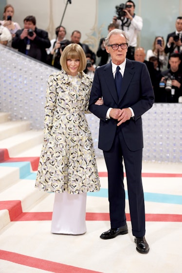 Anna Wintour and Bill Nighy attend The 2023 Met Gala 