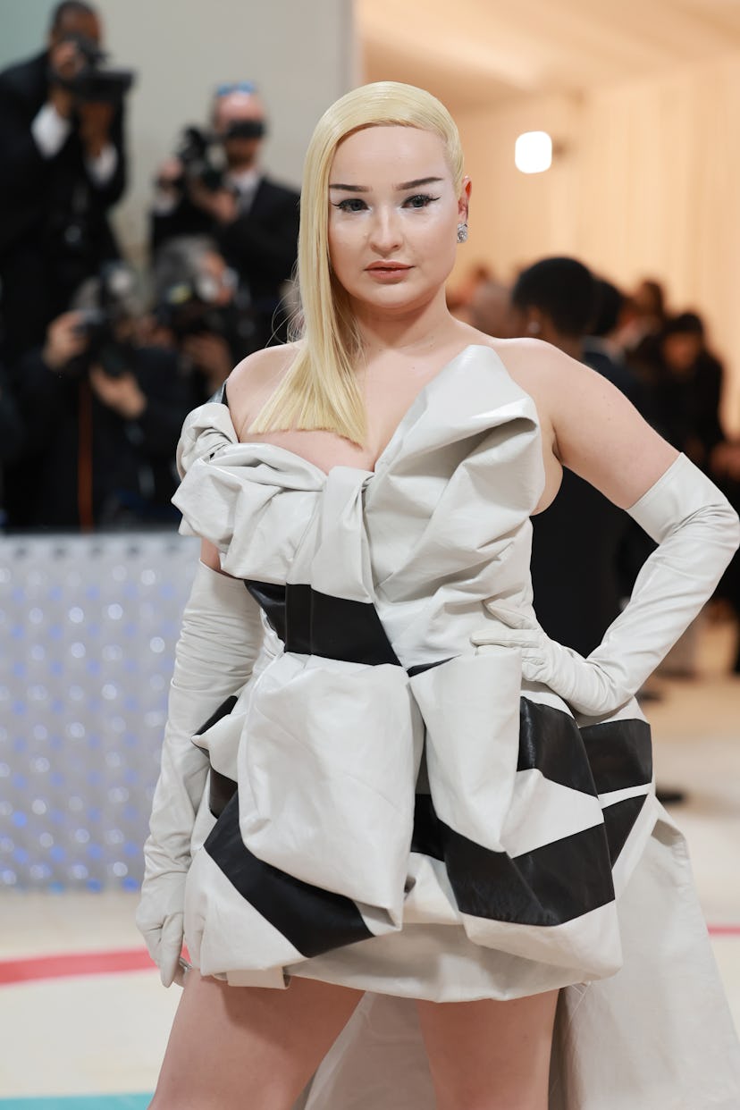 NEW YORK, NEW YORK - MAY 01: Kim Petras attends The 2023 Met Gala Celebrating "Karl Lagerfeld: A Lin...