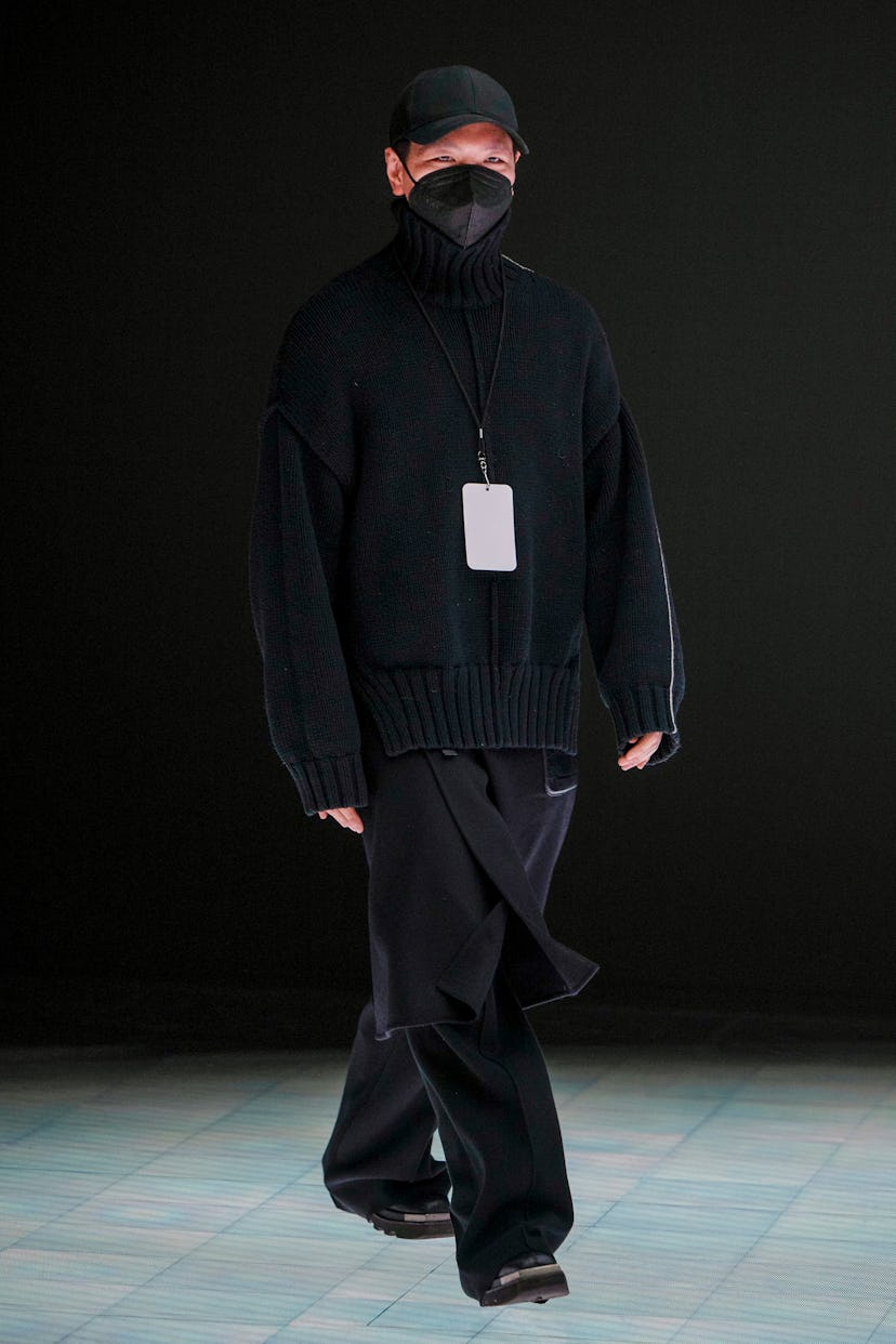 Fashion designer Peter Do walks the runway 