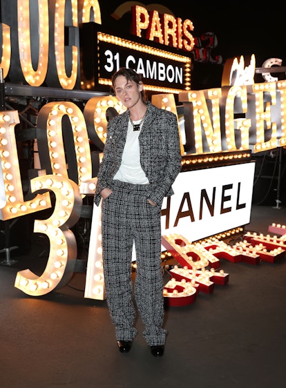 Kris Jenner Takes Preppy Inspiration to Chanel's Resort 2024 Show – WWD