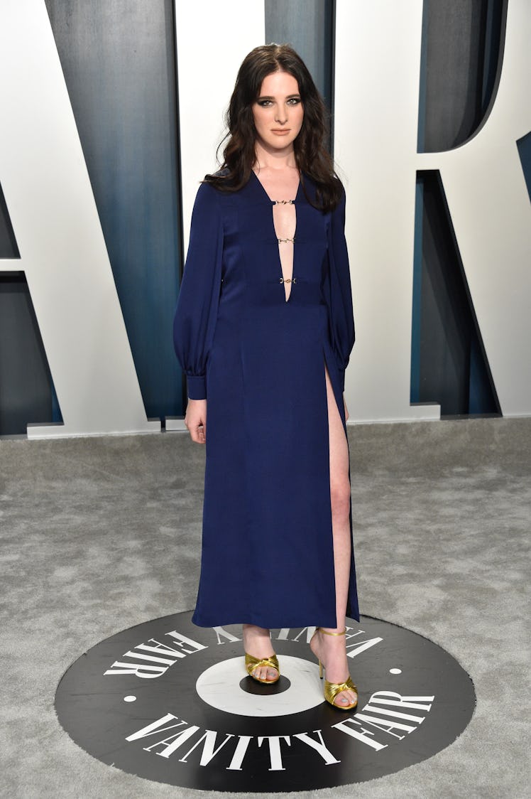 Hari Nef attends the 2020 Vanity Fair Oscar Party hosted by Radhika Jones at Wallis Annenberg Center...