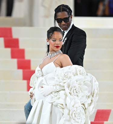 Rihanna's Wardrobe Hinted at Son's Name Four Months Ago
