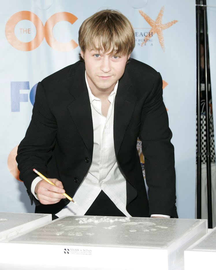 Benjamin McKenzie during Cast And Producers of Fox Hit "The O.C." Receive Key to Newport Beach at Th...