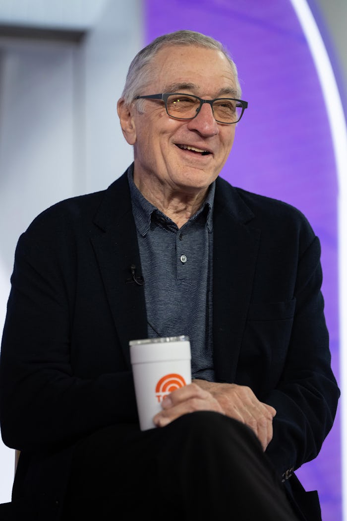 Robert De Niro shared a photo of his baby.