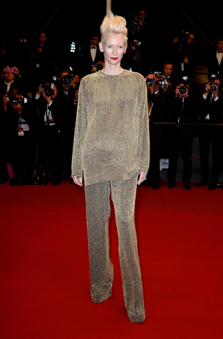 Tilda Swinton attends the 'Only Lovers Left Alive' premiere