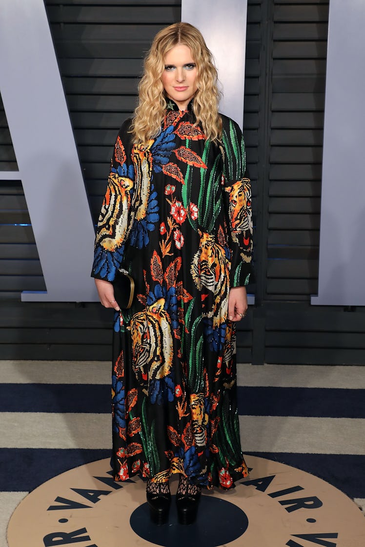 Hari Nef attends the 2018 Vanity Fair Oscar Party hosted by Radhika Jones at the Wallis Annenberg Ce...