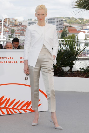 Tilda Swinton at the photocall for "The Dead Don't Die" 