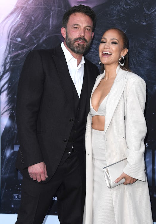  Ben Affleck and Jennifer Lopez's red carpet style at the Premiere of Netflix's "The Mother".