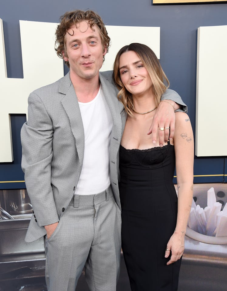Jeremy Allen White and Addison Timlin attend FX's "The Bear" Los Angeles Premiere