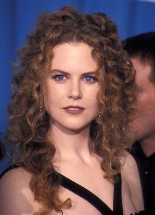 Nicole Kidman curly red hair at Oscars 1994