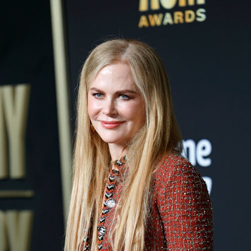 Nicole Kidman long straight hair 2023