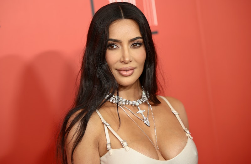 Kim Kardashian's portrait from the 2023 TIME100 Gala. 