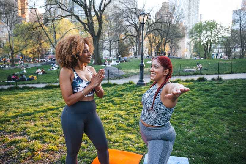 Libras loves the social aspect of a Pilates class.