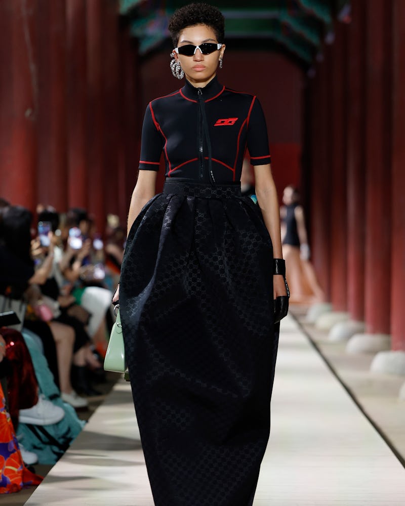 Gucci Seoul Cruise 2024 fashion show at Gyeongbokgung Palace 