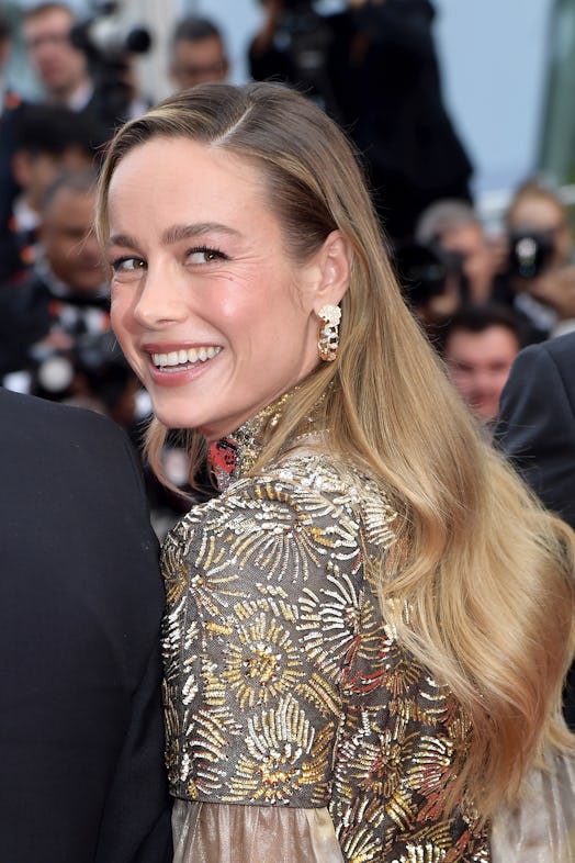 Brie Larson loose polished waves at Cannes 2023