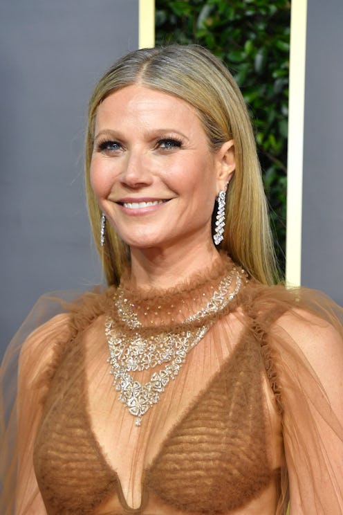 Gwyneth Paltrow long hair at Golden Globes 2019