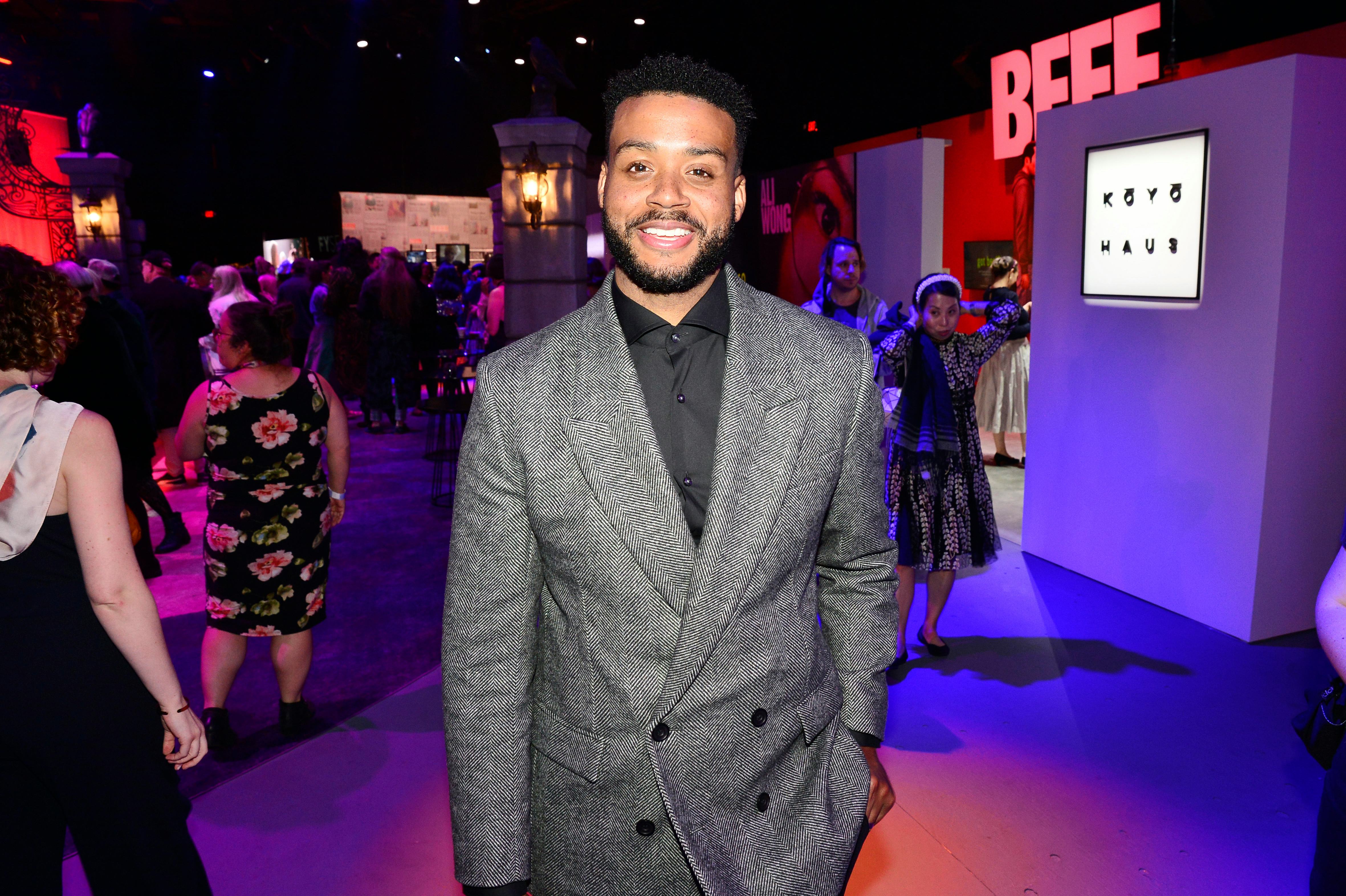 LOS ANGELES, CALIFORNIA - MAY 16: Kris Bowers attends Netflix&rsquo;s FYSEE An Evening with Queen Charlott&hellip;