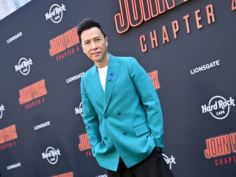 HOLLYWOOD, CALIFORNIA - MARCH 20: Donnie Yen attends the Los Angeles Premiere of Lionsgate's "John W...