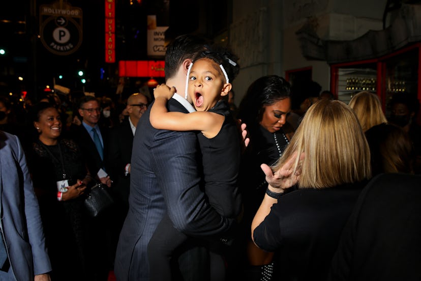 Hollywood, CA - November 14: Alexis Olympia Ohanian, Jr., lets out a big yawn while arriving in the ...