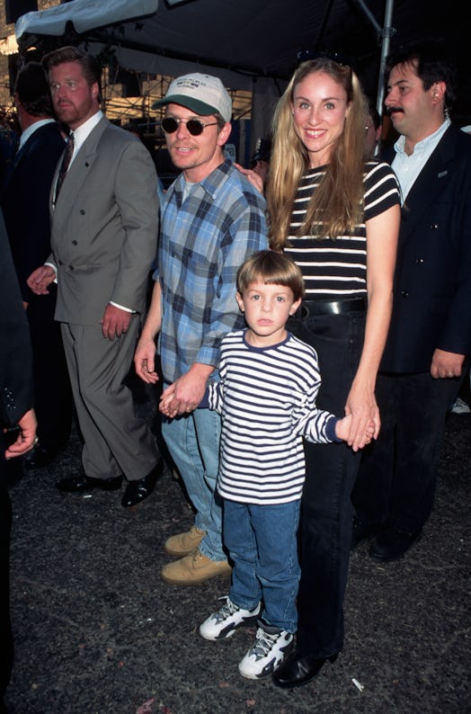 Michael J. Fox and Tracy Pollen became parents in 1989.