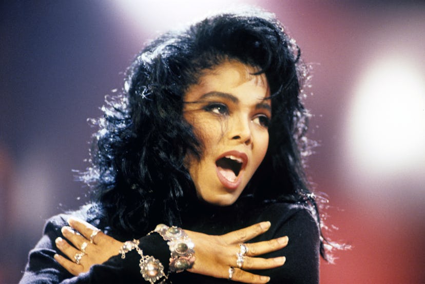 Janet Jackson performing in Dortmund  November 1989 