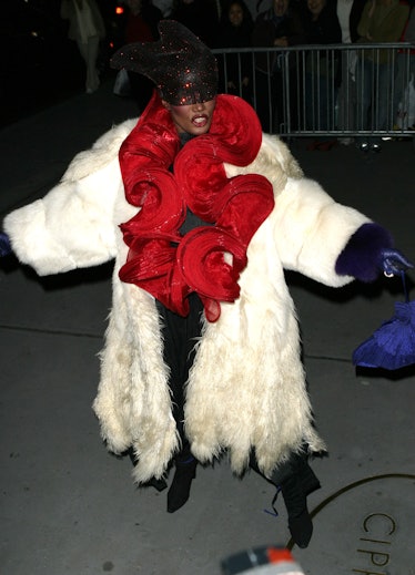 Grace Jones during The Fashion Group International Presents The 20th Annual Night of Stars - Outside...