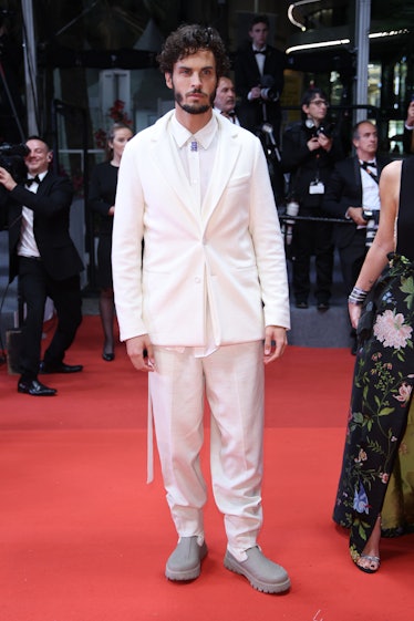 Baptiste Giabiconi attends the "Le Retour (Homecoming)" red carpet 