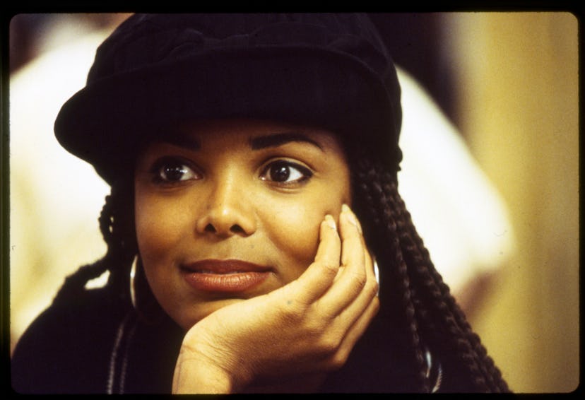 Janet Jackson on set of film 'Poetic Justice' 1993
