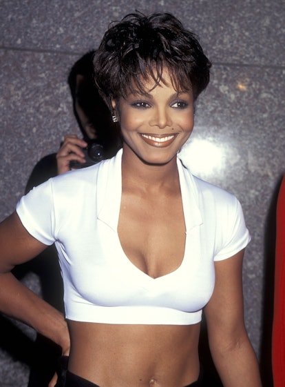 Janet Jackson attends the 1995 VMA's 