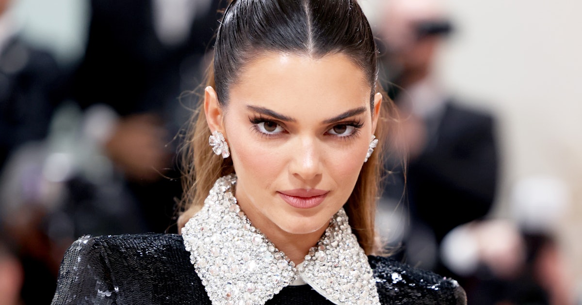 Kendall Jenner's 2023 Met Gala Beauty Look Is Too Smoldering To Ignore