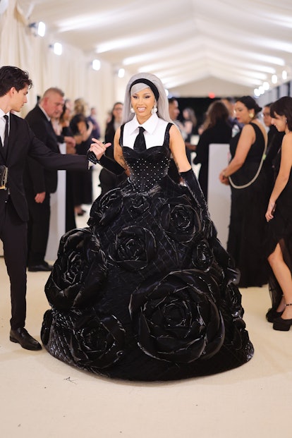 NEW YORK, NEW YORK - MAY 01: Cardi B attends The 2023 Met Gala Celebrating "Karl Lagerfeld: A Line O...