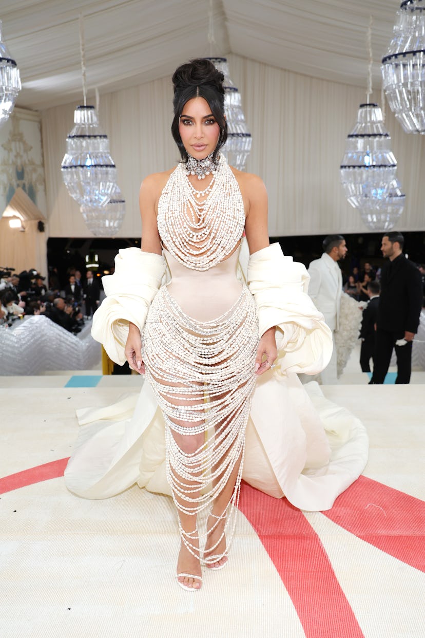 Kim Kardashian was one of the best dressed parents at the 2023 Met Gala.