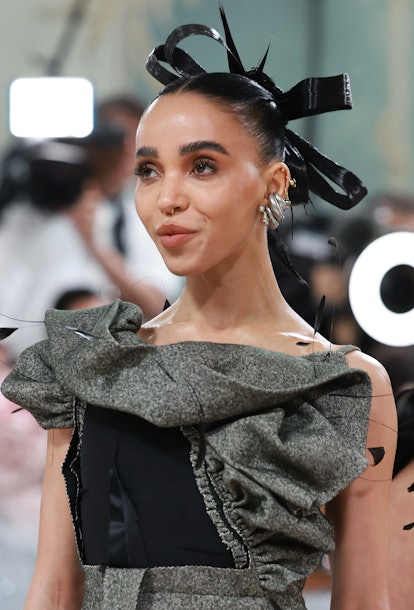 NEW YORK, NEW YORK - MAY 01: FKA twigs attends The 2023 Met Gala Celebrating "Karl Lagerfeld: A Line...