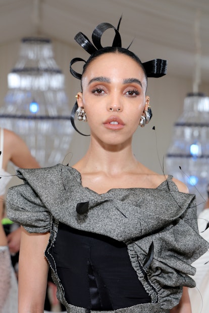 NEW YORK, NEW YORK - MAY 01: FKA Twigs attends The 2023 Met Gala Celebrating "Karl Lagerfeld: A Line...