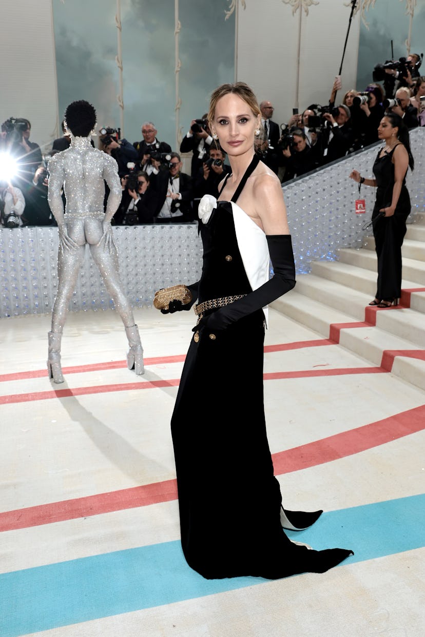 NEW YORK, NEW YORK - MAY 01: Lauren Santo Domingo attends The 2023 Met Gala Celebrating "Karl Lagerf...