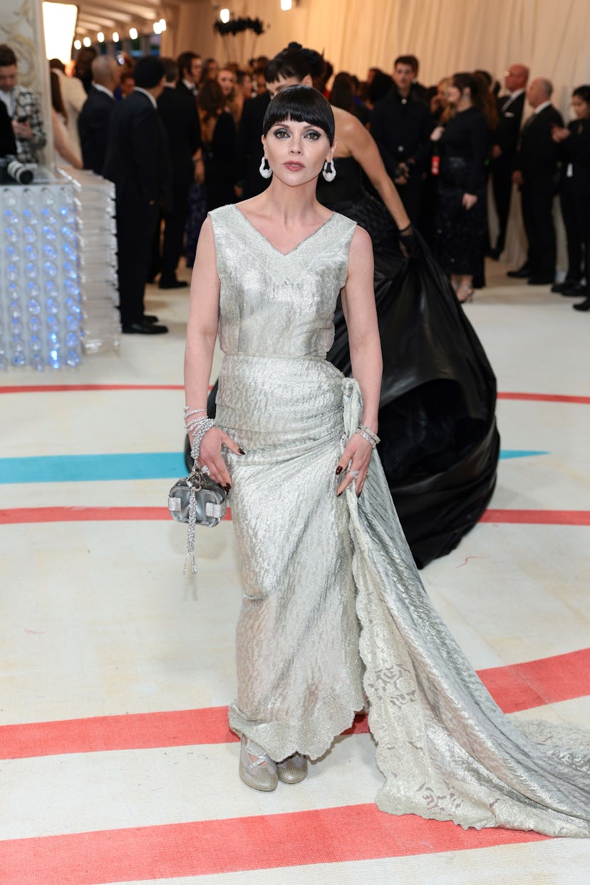 NEW YORK, NEW YORK - MAY 01: Christina Ricci attends The 2023 Met Gala Celebrating "Karl Lagerfeld: ...