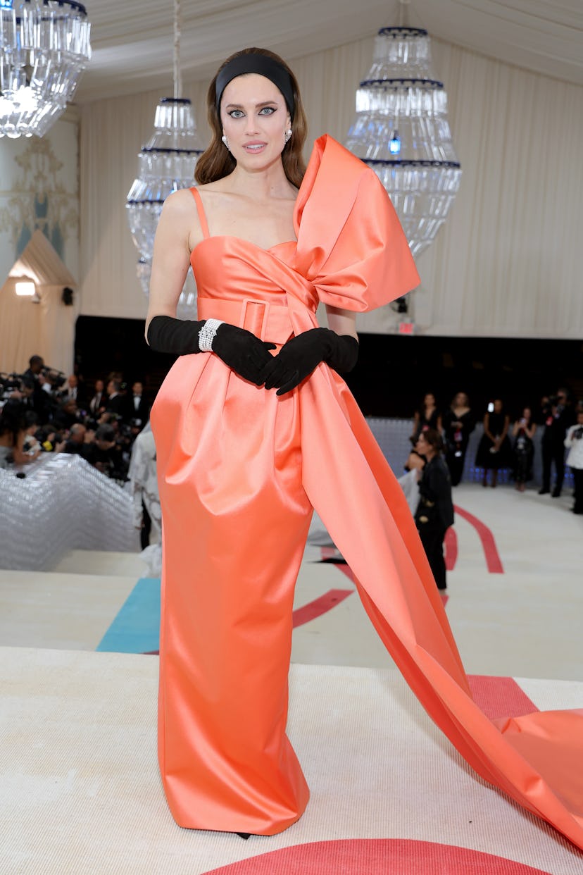 Allison Williams was one of the best dressed parents at the 2023 Met Gala.