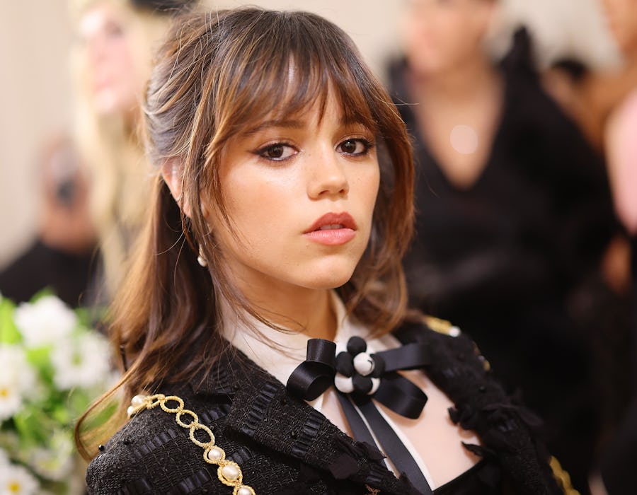 Jenna Ortega attends The 2023 Met Gala Celebrating "Karl Lagerfeld: A Line Of Beauty" at The Metropo...