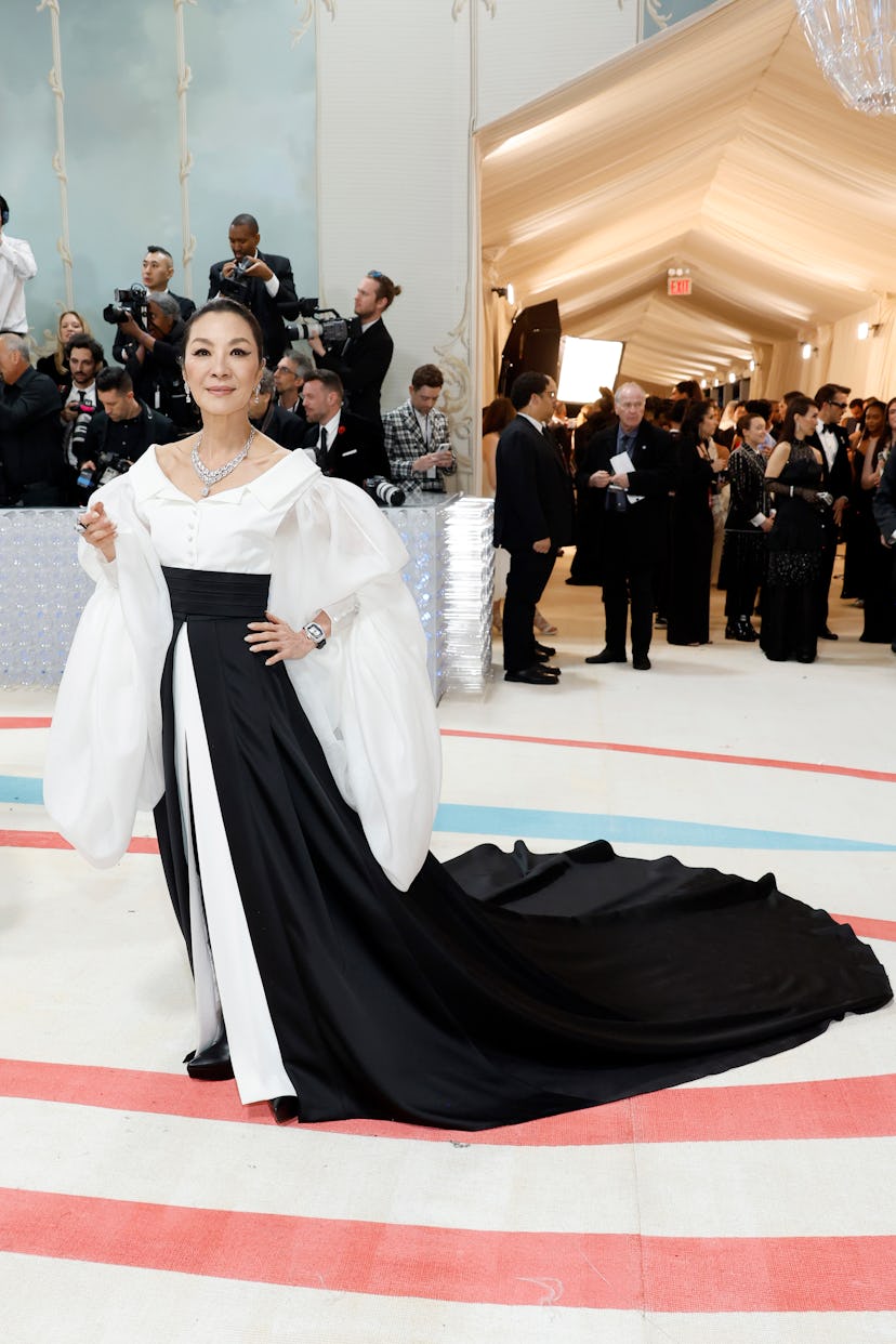 Michelle Yeoh attends The 2023 Met Gala.