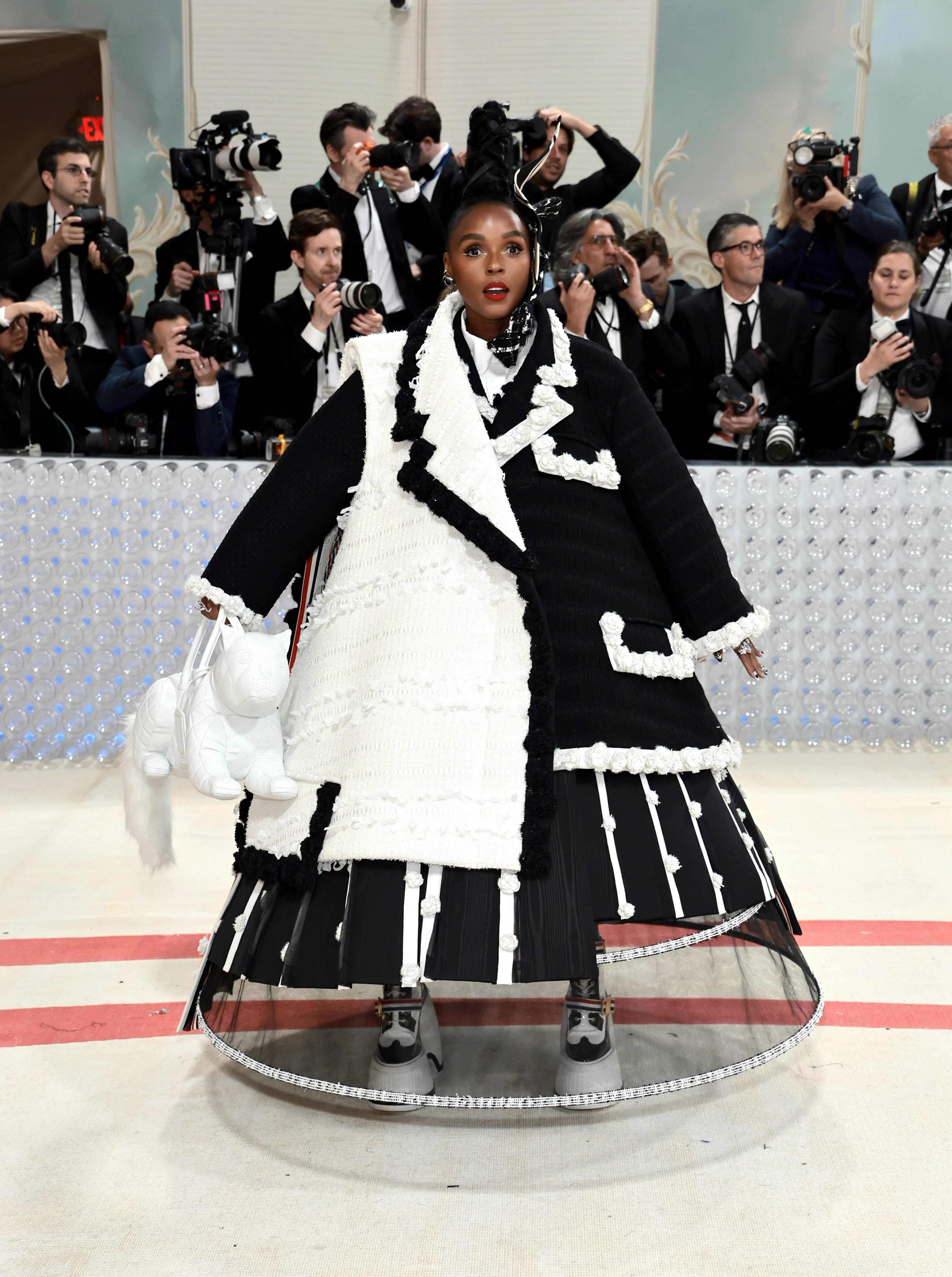 Janelle Monáe&rsquo;s 2023 Met Gala outfit.