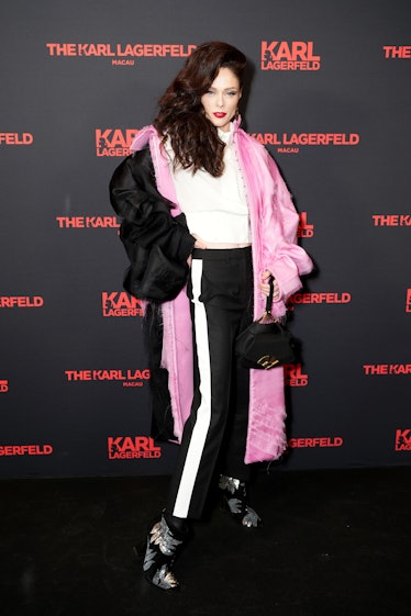 Coco Rocha, Karl Lagerfeld Met Gala After Party'e katıldı