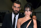 CANNES, FRANCE - MAY 19: Dua Lipa and Romain Gavras attend the "Omar La Fraise (The King of Algiers)...