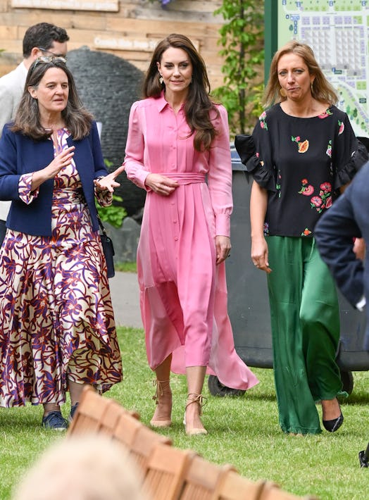 Catherine, Princess of Wales attends the 2023 Chelsea Flower Show at Royal Hospital Chelsea.