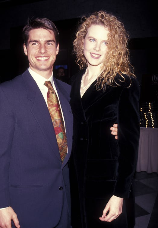 Nicole Kidman curly red hair with Tom Cruise 1992