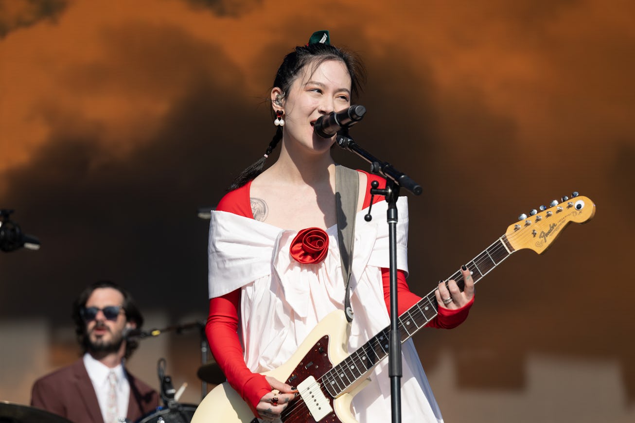 SALT LAKE CITY, UTAH - MAY 12: Singer, songwriter and guitarist Michelle Zauner of Japanese Breakfas...