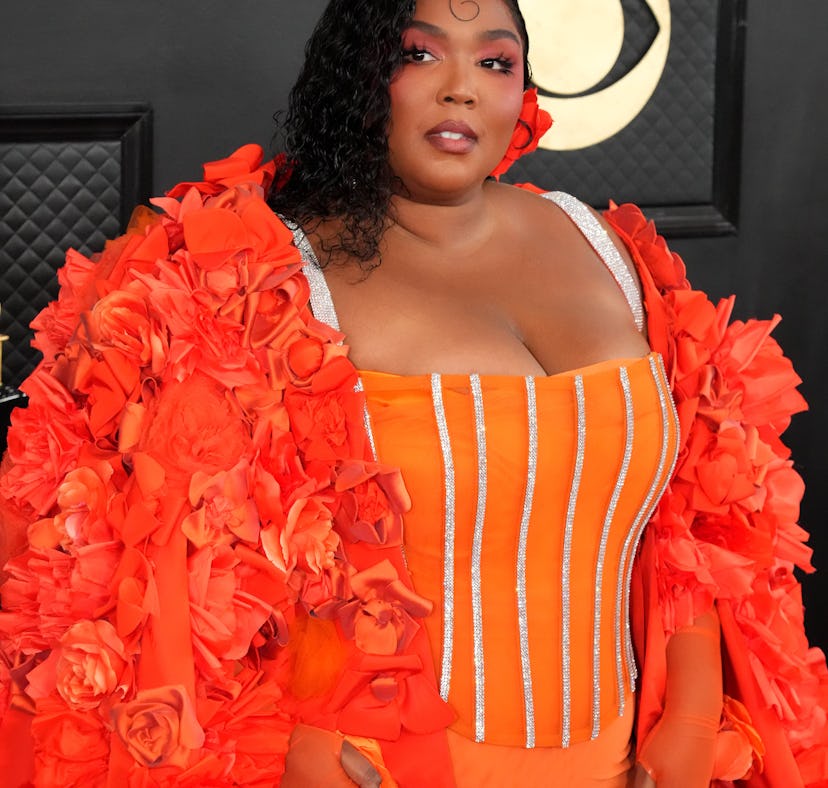 LOS ANGELES, CALIFORNIA - FEBRUARY 05: (FOR EDITORIAL USE ONLY) Lizzo attends the 65th GRAMMY Awards...