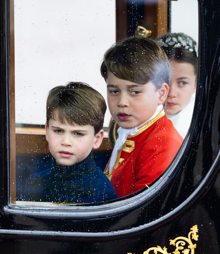 Prince Louis of Wales, Prince George of Wales and Princess Charlotte of Wales 